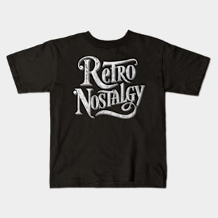 Retro Nostalgy Kids T-Shirt